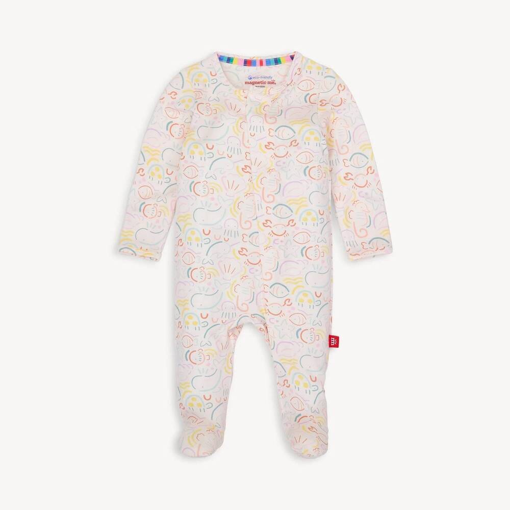 NEW MAGNETIC ME girls magnetic modal footie in so-fish-ticated